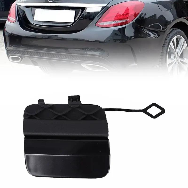 1pcs Car Rear Bumper Tow Eye Hook Covers Cap Suitable For Benz C Class W205 C43 C63 S C450 Sport 2015-2018 Cars Accessories