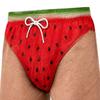 Novelty 3D Graphic Swimwear Hairy Big Booty Shorts, Men Funny Butt Print Beach Relaxed Fit Lounge Shorts Cheeky Briefs Pattern Swim Trunks for Summer