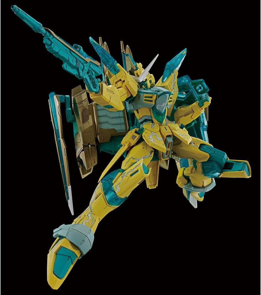 MG Justice Gundam CONTRAST Maßstab Kunststoffmodell [CROSS COLORS/KLARGRÜN] 1/100 vorbemalt