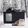 Durable Outdoor Pet House: Windproof, Waterproof, Collapsible, Washable, Easy Storage