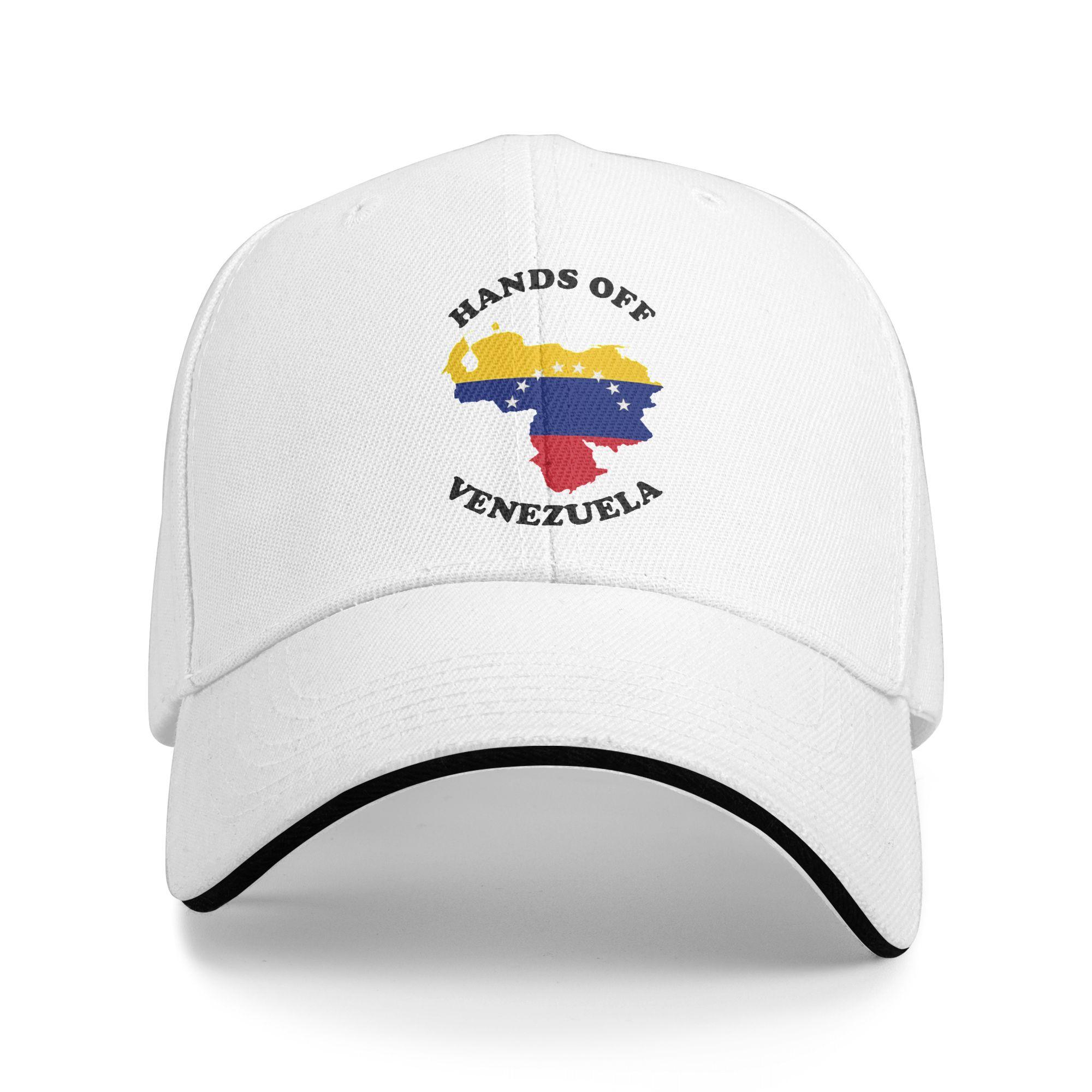 

New Venezuela en el Corazon Venezuelan Pride Golf Cap Unisex Snapback Hat Daily Golf Adjustable Fit Sun Caps One Size