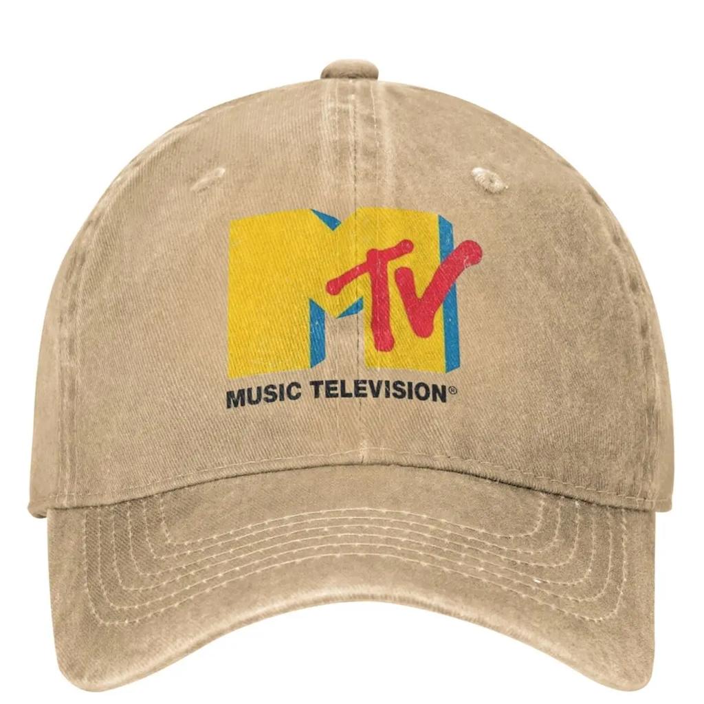 MTV Casual Baseball Cap Summer Music Television Trucker Hat Adjustable Outdoor Sports Snapback Cap Unisex Adult Y2k Baseball Caps