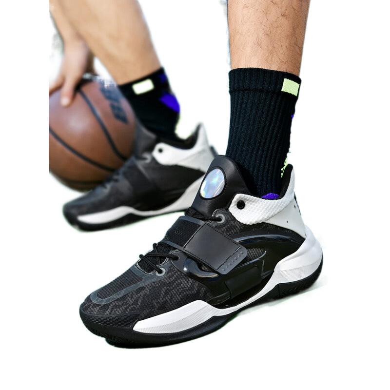 Splash 5th generation basketball shoes men's luminous winter velvet cotton female students children's sports shoes women's actual combat sneakers m