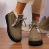 2024 New Winter Women's Snow Boots Thick-soled Warm Plush Cotton Shoes Fashionable Women's Casual Ankle Boots