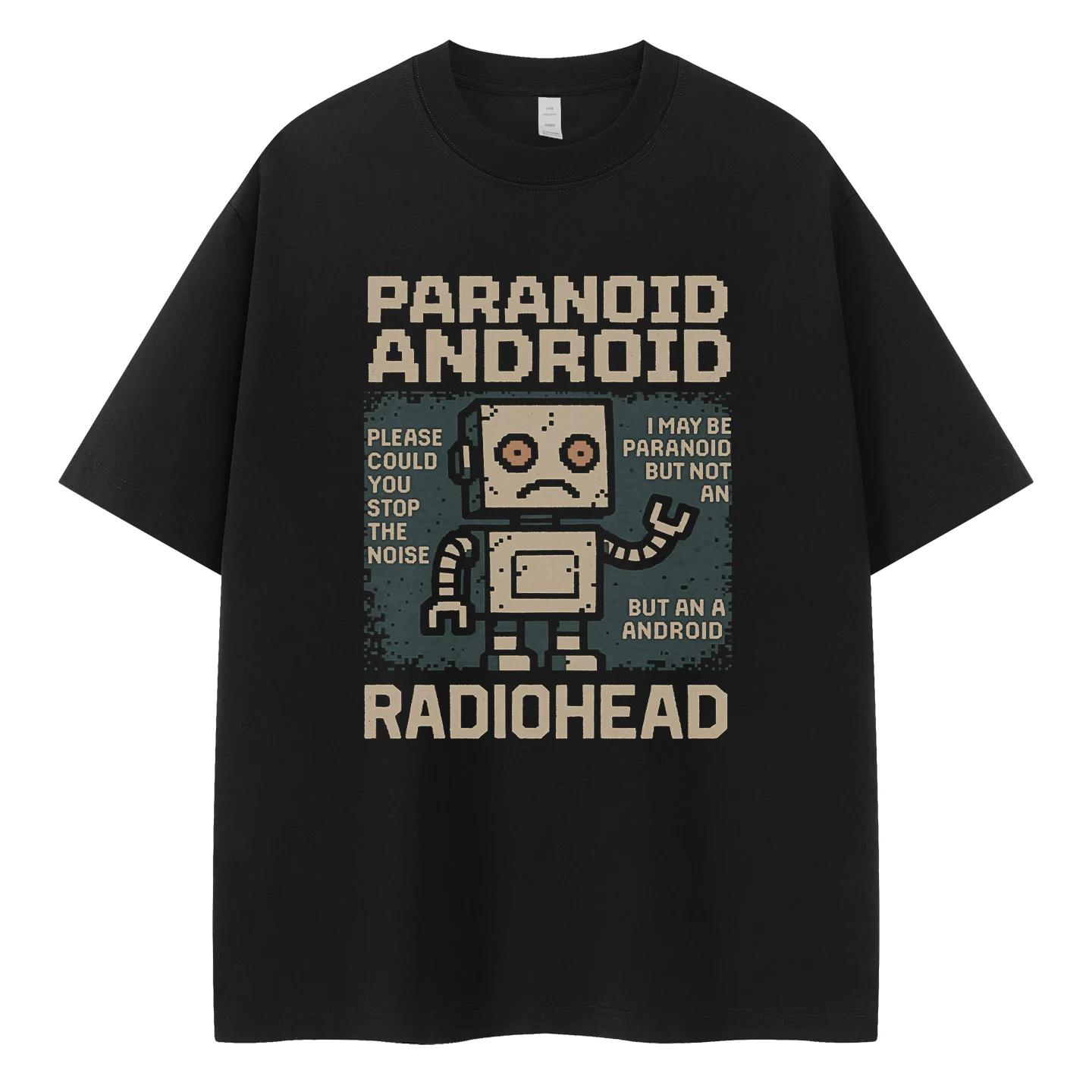 Radiohead T-Shirt, Soft Fabric Casual Daily Wear L