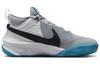 Nike Team Hustle D10 GS 'Grey Blue Lightning' CW6735-104