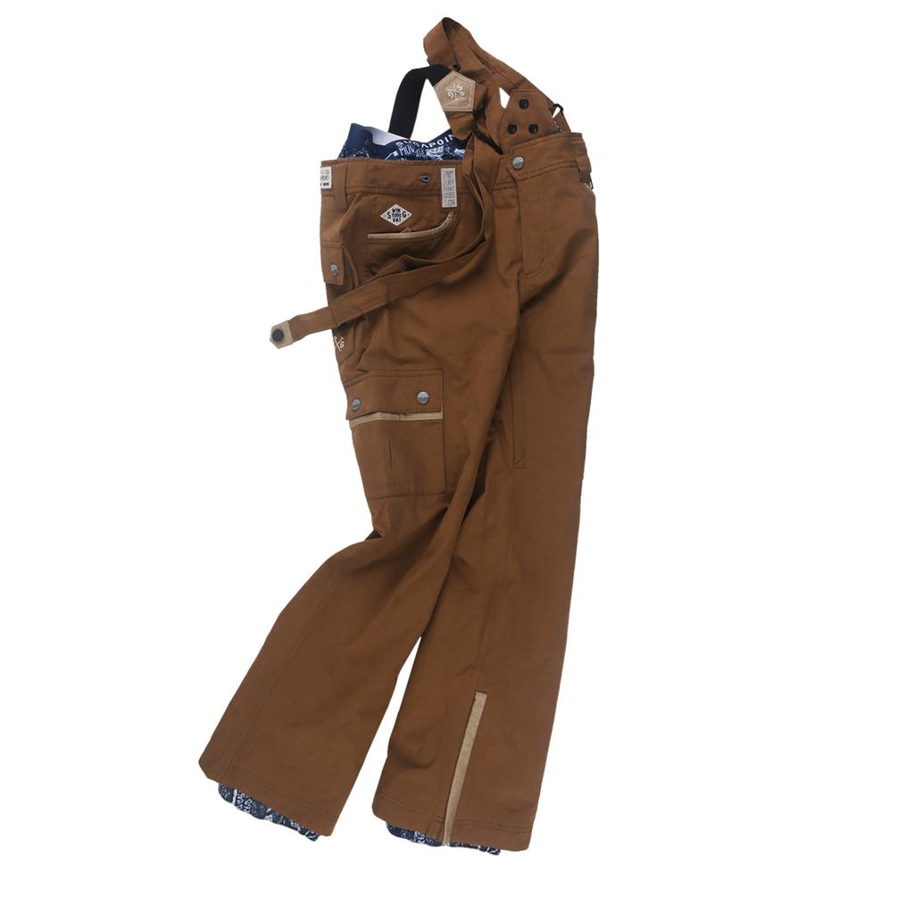 Sugar Point Women'S Detachable Snowboard & Ski Overalls. Regular Fit. Rainy P