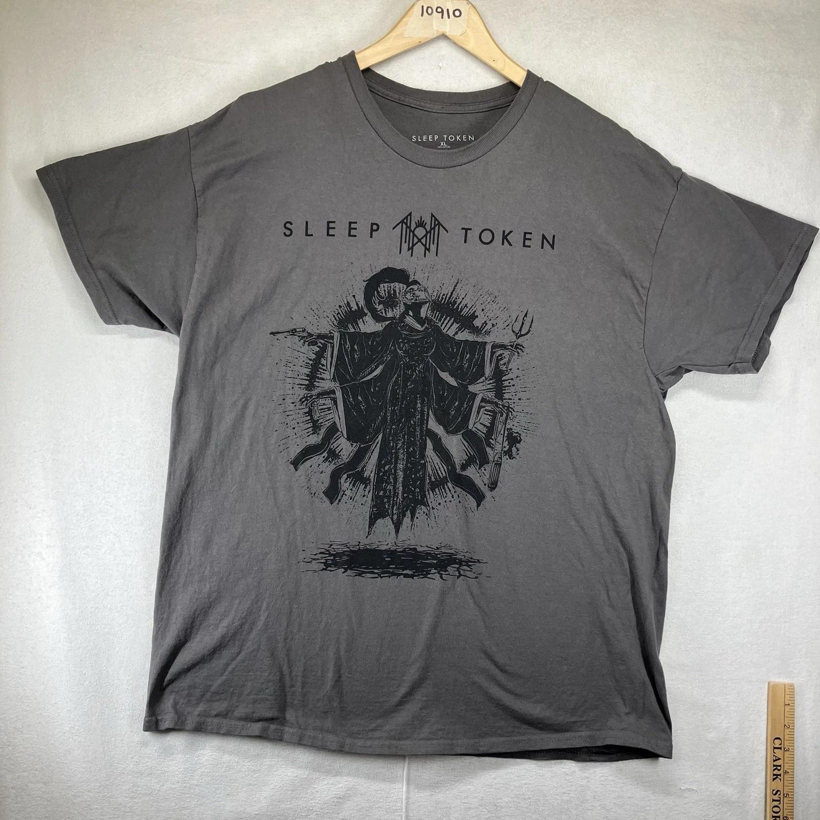 SLEEP TOKEN Ascension Charcoal Gray Colored Band T-shirt - Size (XL) Extra Large 2XL