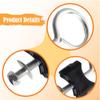 12 Pieces Trampoline Screws, and Nuts for Strengthen Stability Sturdy,Replacement Part