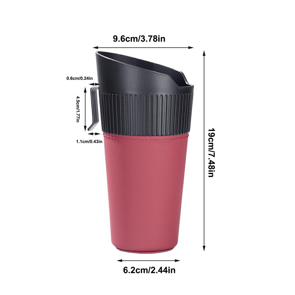 ABS Car Interior Mini Trash Can Dustbin Garbage Bin Storage Case Bucket Caravan RV Truck Off Road Universal Accessories