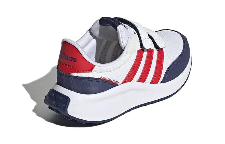 Adidas Neo Run 70S Abrasion Resistant Slip Resistant Low top Kids' Running Shoes White Kids' GW0333