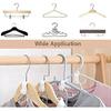 80pcs Clothes Hanger Connector Hooks,Space Saving Hangers,Magic Cloth Connecting Hanger Hooks Clothes Organiser