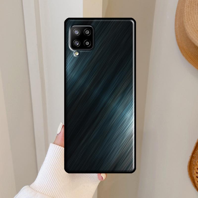 Brushed Metal Texture Steel Print Case For Samsung Galaxy A36 A56 A13 A23 A52 A32 A12 A54 A34 A14 A16 A26 A33 A53 A15 A35 A55