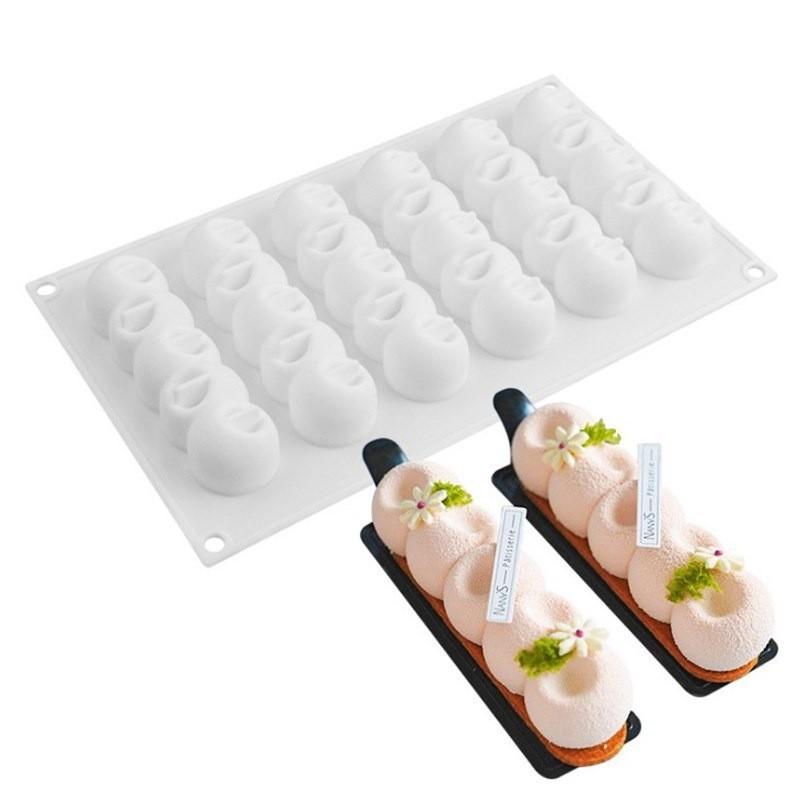 Moule de cuisson en silicone Design Boule de ficelle pour Chocolat Bonbon Gâteau Gelée Réutilisable Anti-adhésif Moule Fournitures de cuisson pour la maison la cuisine la fête