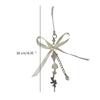 Flower Angel Pendant Keychain Sweet Bowknot Phone Charm Phone Strap Lanyard Bead