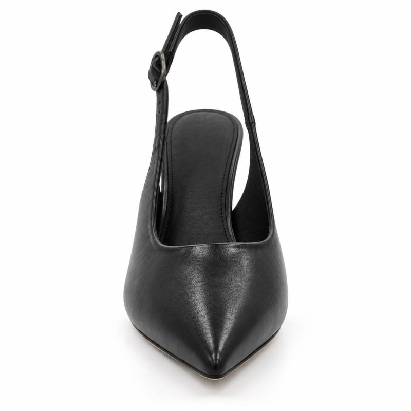 Salón Destalonado Negro Tacón Fino Elegante Montevita Santanderza 105441