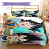 Broli Pattern Bedding,Quilt Set Quilt Cover Pillowcase Home Birthday Gift (1 * duvet cover + 2 * pillowcase, without core)