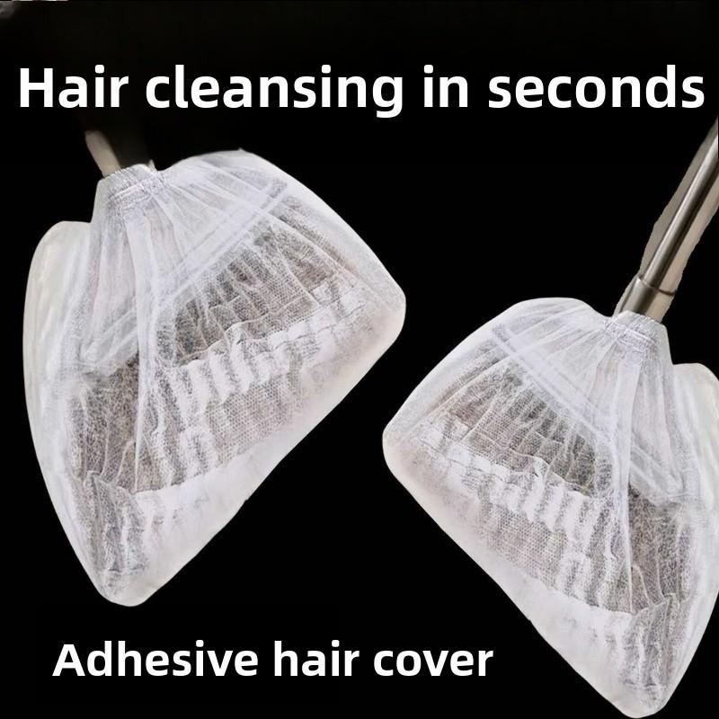 Lazy Person's Disposable Broom Cover, Non-woven Fabric, Household Broom Cover, Fabric Head Cover, Hair and Debris Can Be Cleaned with Just One Stick