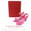 Pristine Valentino Garavani Sandals Rockstud Leather Pink Leather 37.5 XW2S0CR2 Used