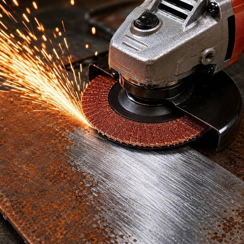 Diamond Flap Grinding Wheel for Angle Grinder Heavy Duty Metal Rust Removal Polishing Disc Durable Abrasive Grinding Wheel for Industrial Use