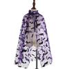 Bat Halloween Tulle Cape Spider Web Cosplay Bridal Costume Retro Kids Mesh Cloak  Photoshoot