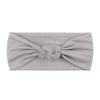 New baby headband headband, children's plain bow headscarf hair accessories, baby knotted headband.