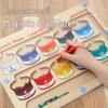 Children's Magnetic Bead Maze Toy: Educational Pen Control, Counting & Color Recognition Aid