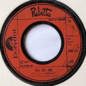 

7inch Record RUBETTES Juke Box Jive 2058529 Polydor 1974 UK Rock Used