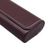 Eyeglasses Box Eyewear Display Lightweight Storage Organizer Easy to Clean Multiuse PU Leather
