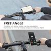 Aluminum alloy handlebar bike phone holder black