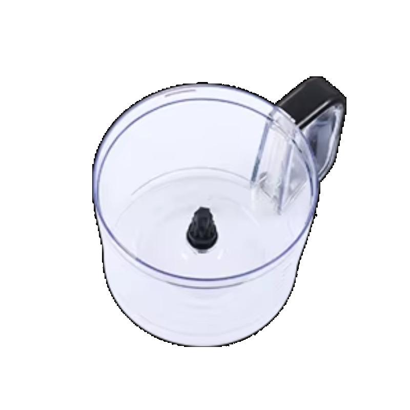 TopStrong 6-in-1 Food Processor 800W 2L Silver Multifunctional Chopper Slicer Shredder Kneader Dough Blender 3 Speeds Pulse EU
