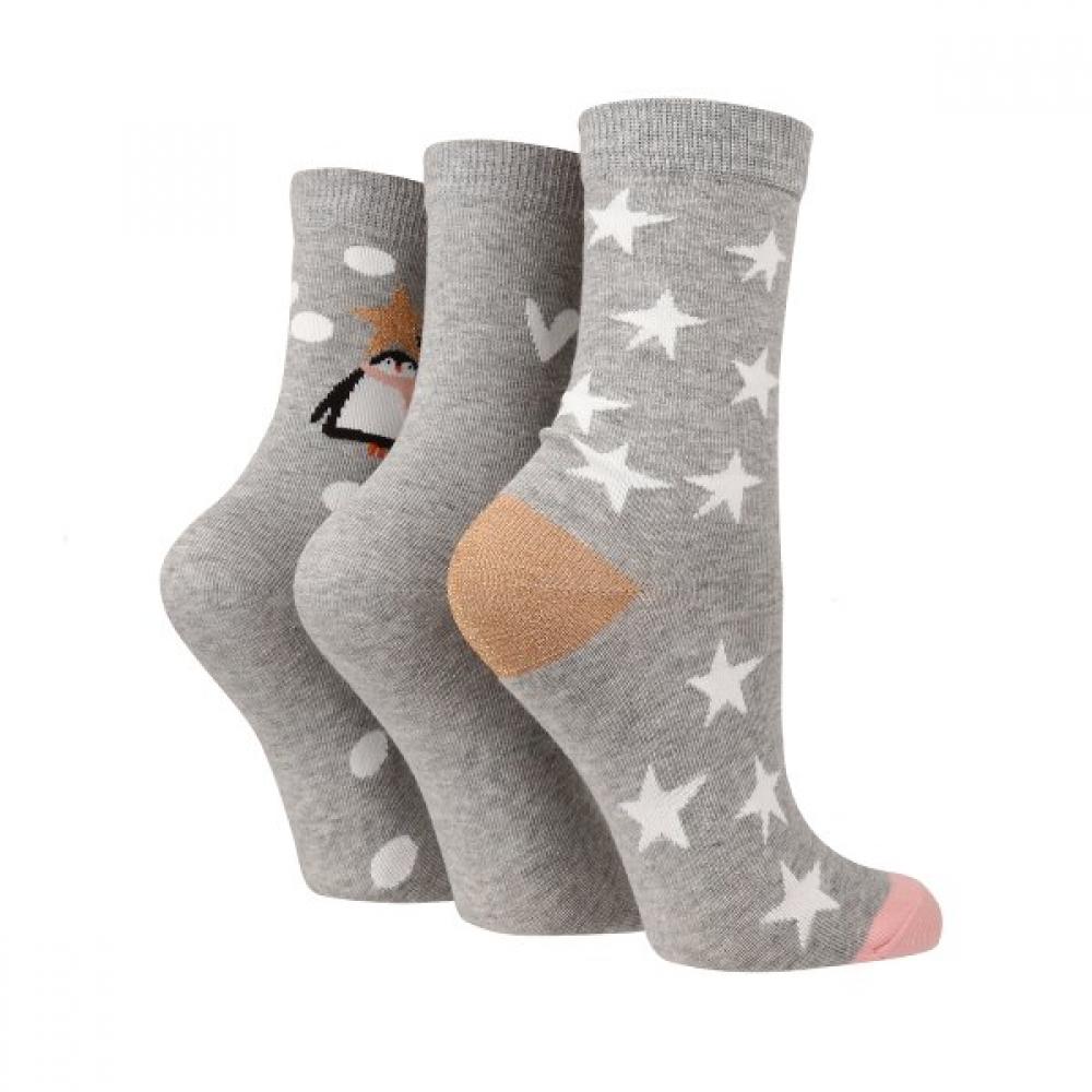 Sock Shop Women S White chriStmaS SockS Set Penguin
