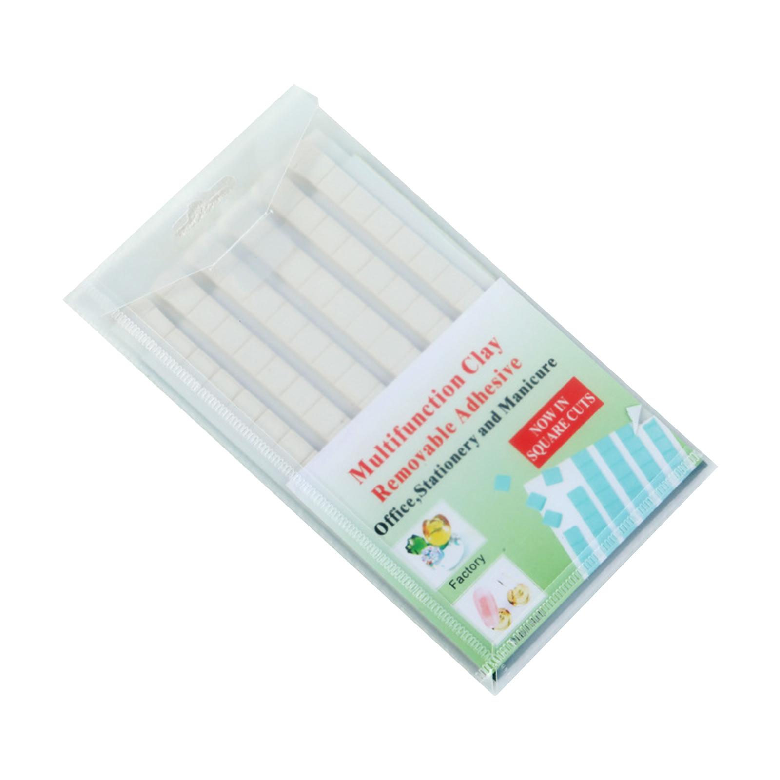 

96 шт. клейкая замазка для типсов, держатель для практики, многоразовый многоцелевой монтаж, клейкая замазка для подвешивания картинок, постеров белый