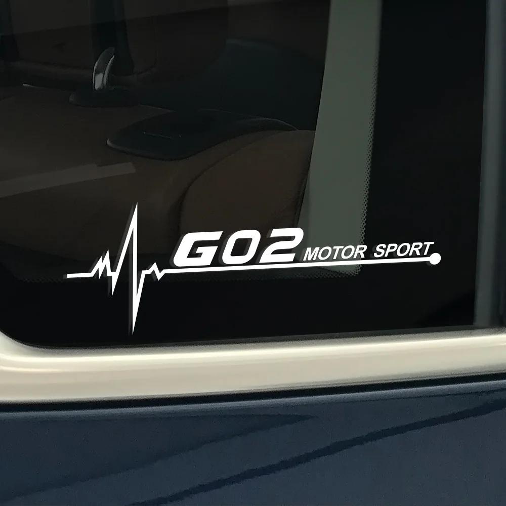 2PCS Car Side Window Sticker Vinyl Decal Accessories For BMW G30 G20 G11 G01 G12 G02 G05 G06 G07 G08 G14 G15 G16 G21 G31 G32 G38