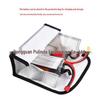 Fireproof & Explosion-Proof Lithium Battery Bag for Model Airplanes - High Temperature Resistant, 185x75x60mm