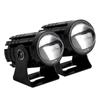 For Auxiliary Spotlight Lamp Moto Fog Light Accessories Motorcycle Mini Driving Light Headlight Universal Dual Color ATV Scooter