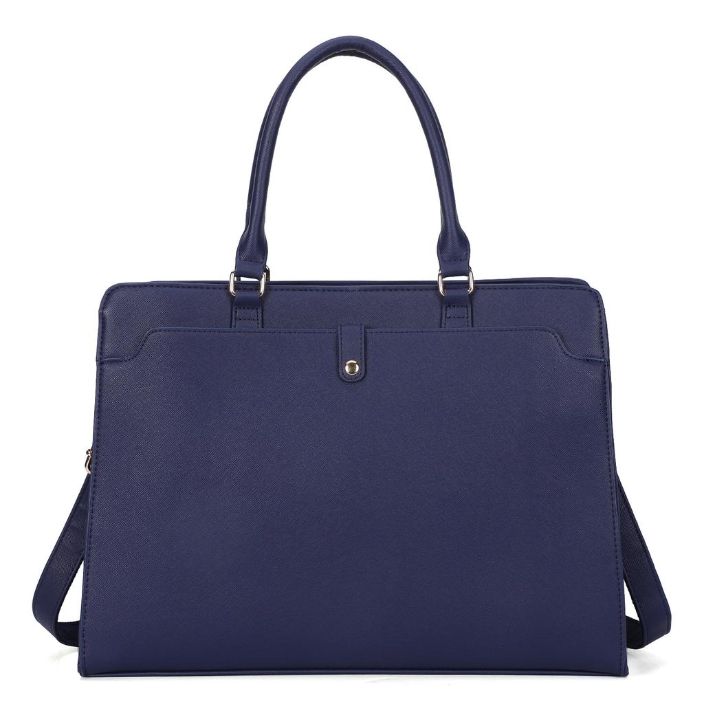 European and American Fashionable Women's Single Shoulder Portable Large Capacity Briefcase, Single Shoulder Diagonal Carrying Laptop Bag