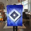 Hamburger SV Print FlAannel Blanket, High Quality Comfortable for All Seasons, Home Decor, Warmth and Comfort