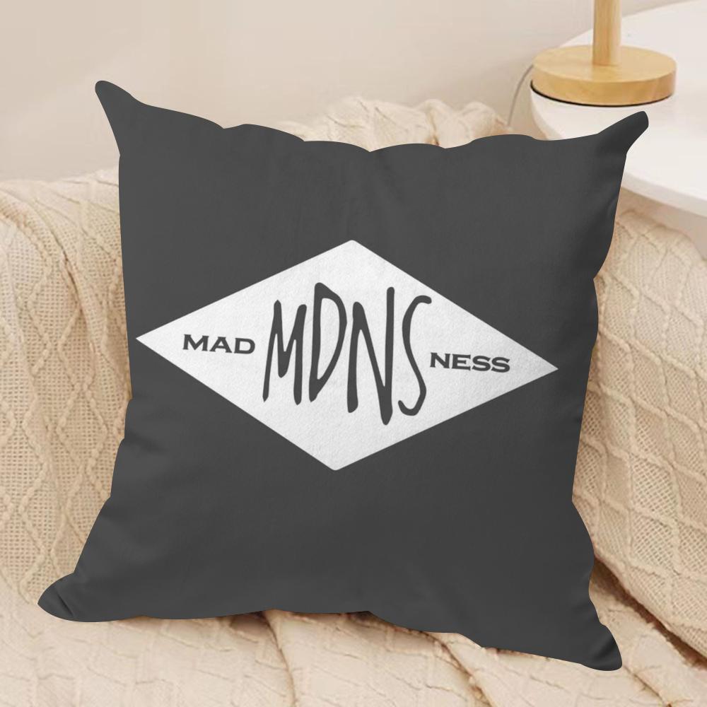 Brand Design MMadness Cushion Cover Soft Plush Throw Pillow Cover DoubleSided Decorative Cushion Case Sofa Bedroom Decor