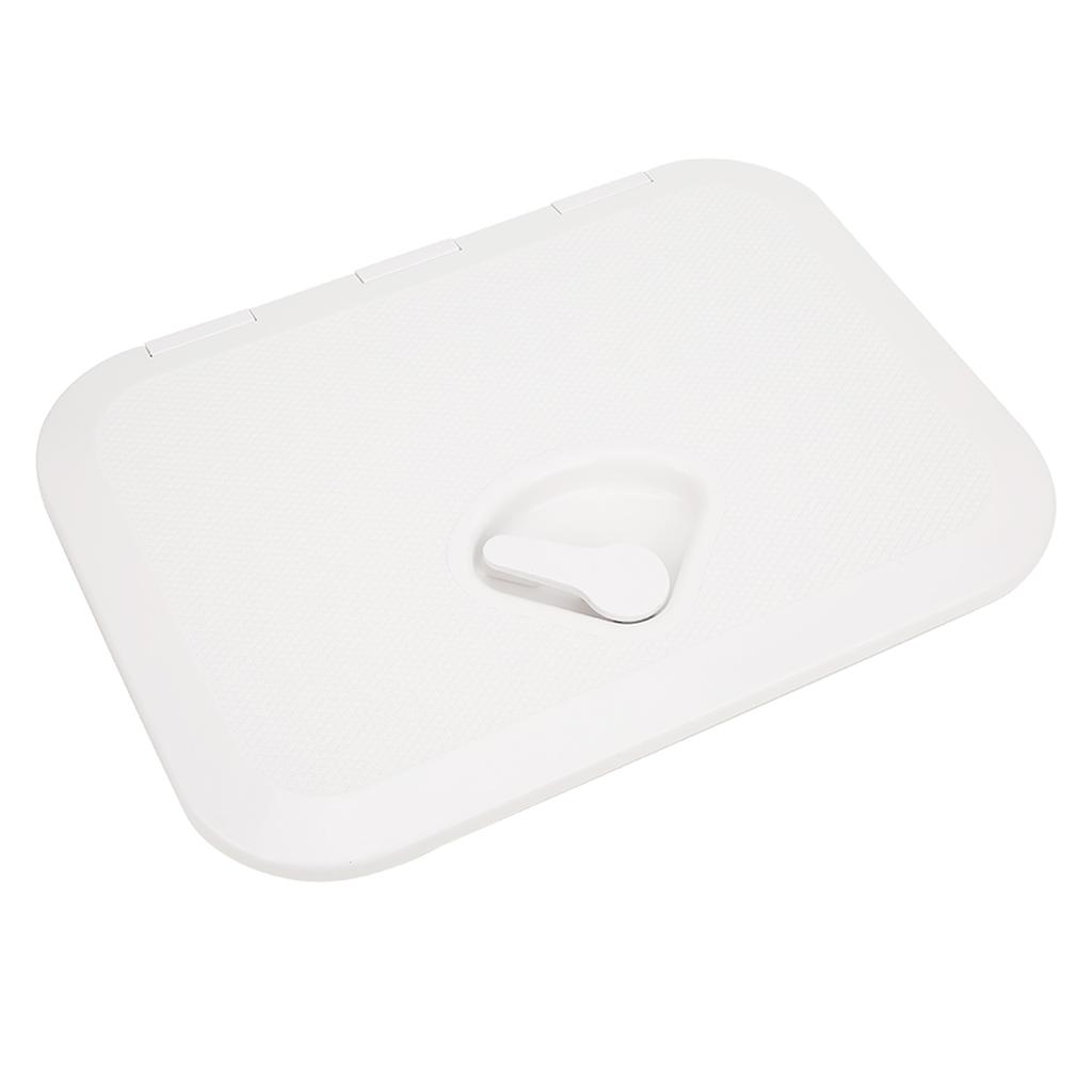 270x375mm ABS Yacht Window Observation Hole Deck Lid  Accessory White