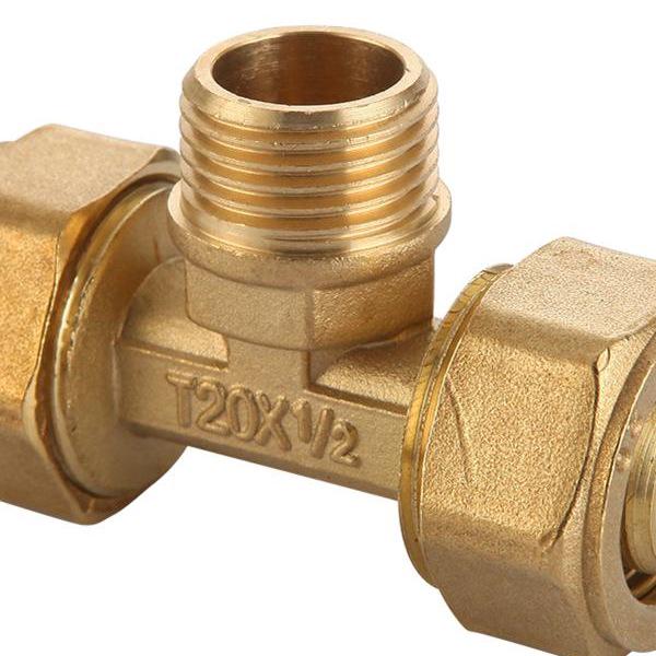 Solar-Warmwasserbereiter Aluminium-Kunststoff-Rohrverschraubungen mit Kupferverbindungen und Gewinde-Winkel-, T-Stück- und Geradverbindern