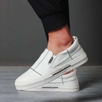 Sapatos de Lona Masculinos da Moda Slip-on Respiráveis Loafers Tênis Masculinos Casuais Confortáveis Calçados Masculinos Designer Zapatos De Hombre SS25112