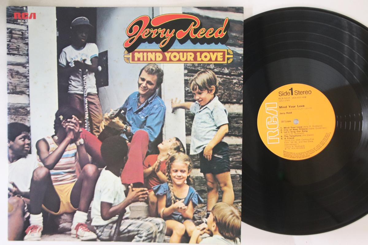 

LP Record JERRY REED - Mind Your Love RCA5221 RCA 1975 Japan Country Used