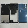 Full Housing For Samsung Galaxy A06 A065 LCD Front Housing Middle Plate Frame Housing+Battery Back Cover Repair Parts