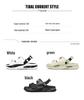 Men's Summer Non-Slip Thick Sole Sport Sandals: Dual-Use Beach/Outdoor Cushioned Slippers, Large Size