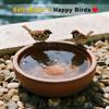 Coppers Cleaning Plate For Birdbaths Eliminates Frequent Maintenance Saves 120 Minutes Monthly