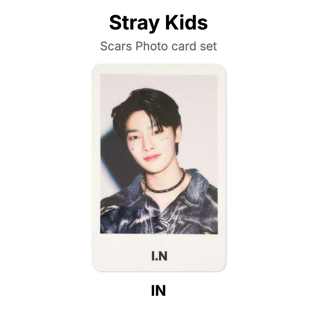 Stray Kids Scars Photo card set Official Photocard