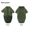 Winter Dog Clothes Cotton-padded Bipedal Dog Clothing Large Dogs Warm Fleece Windproof Wear-resistant Thicken Soft Dogs Apparels