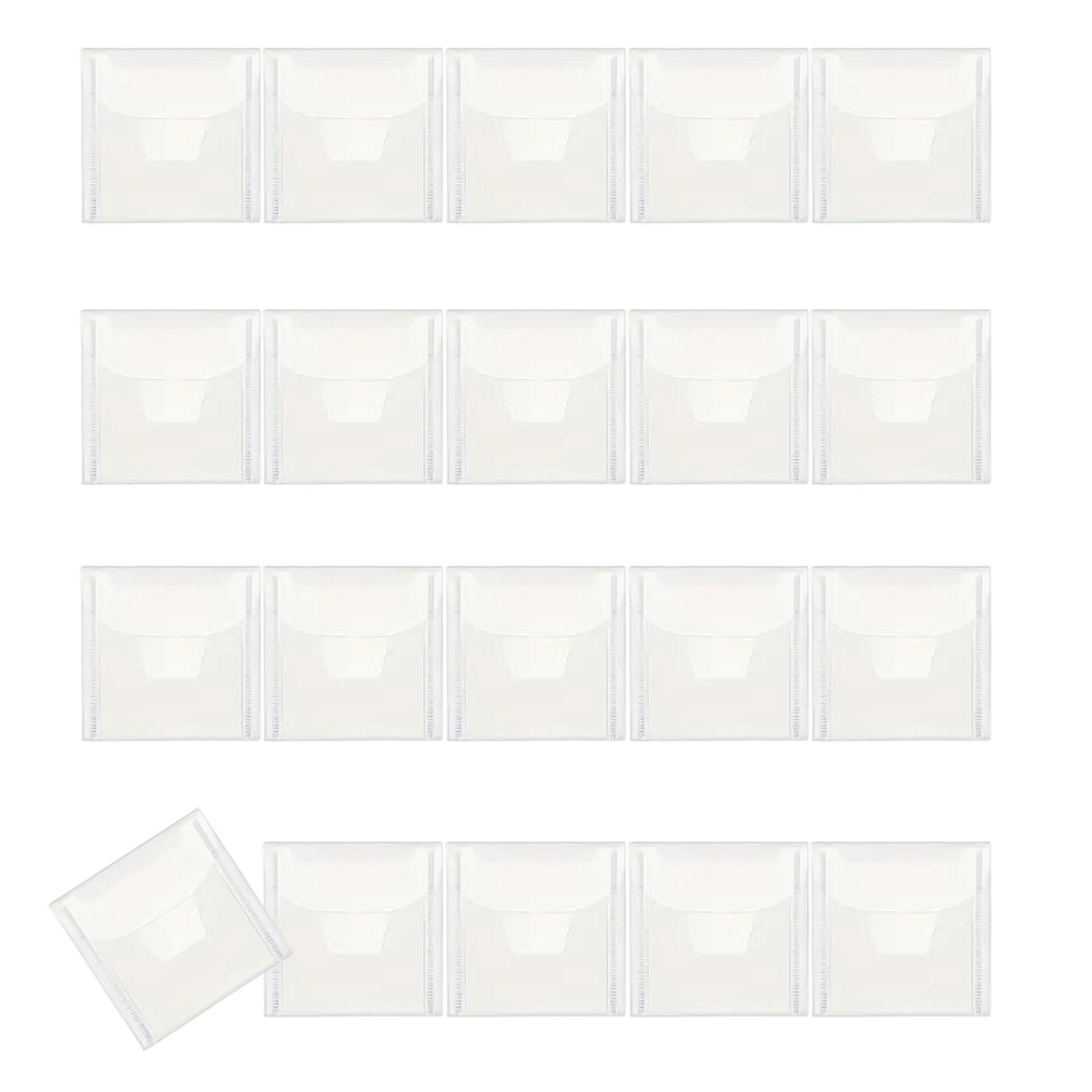 

20 шт. прозрачная сумка для документов, конверт, водонепроницаемая прозрачная сумка для хранения, папка для файлов, фотографий, ювелирных изделий A