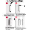 Magnetic Catch Latch Door Lock Heavy Duty Cabinet Magnet Kitchen Latch Catch With Screws Furniture Hardware